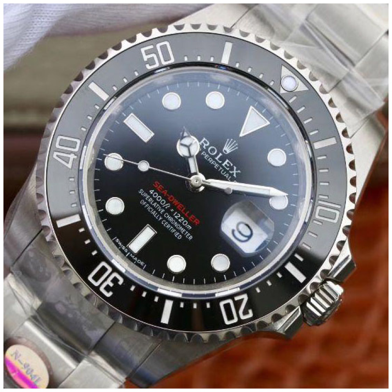 Rolex 1:1 Super Clone Sea-Dweller 43mm 126600 Black Dial