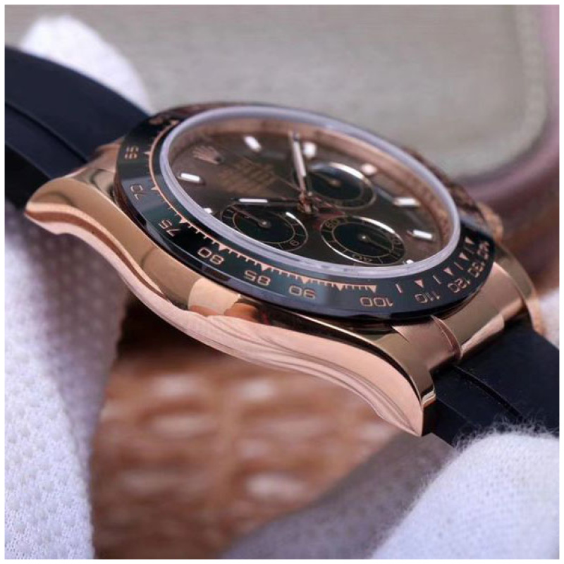 Rolex 1:1 Super Clone Daytona 40mm Oyster Flex 116515LN Chocolate Dial