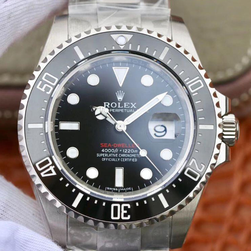 Rolex 1:1 Super Clone Sea-Dweller 43mm 126600 Black Dial