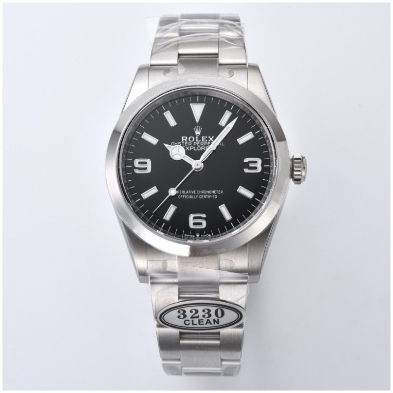 Rolex 1:1 Super Clone Explorer 124270 36mm Black Dial