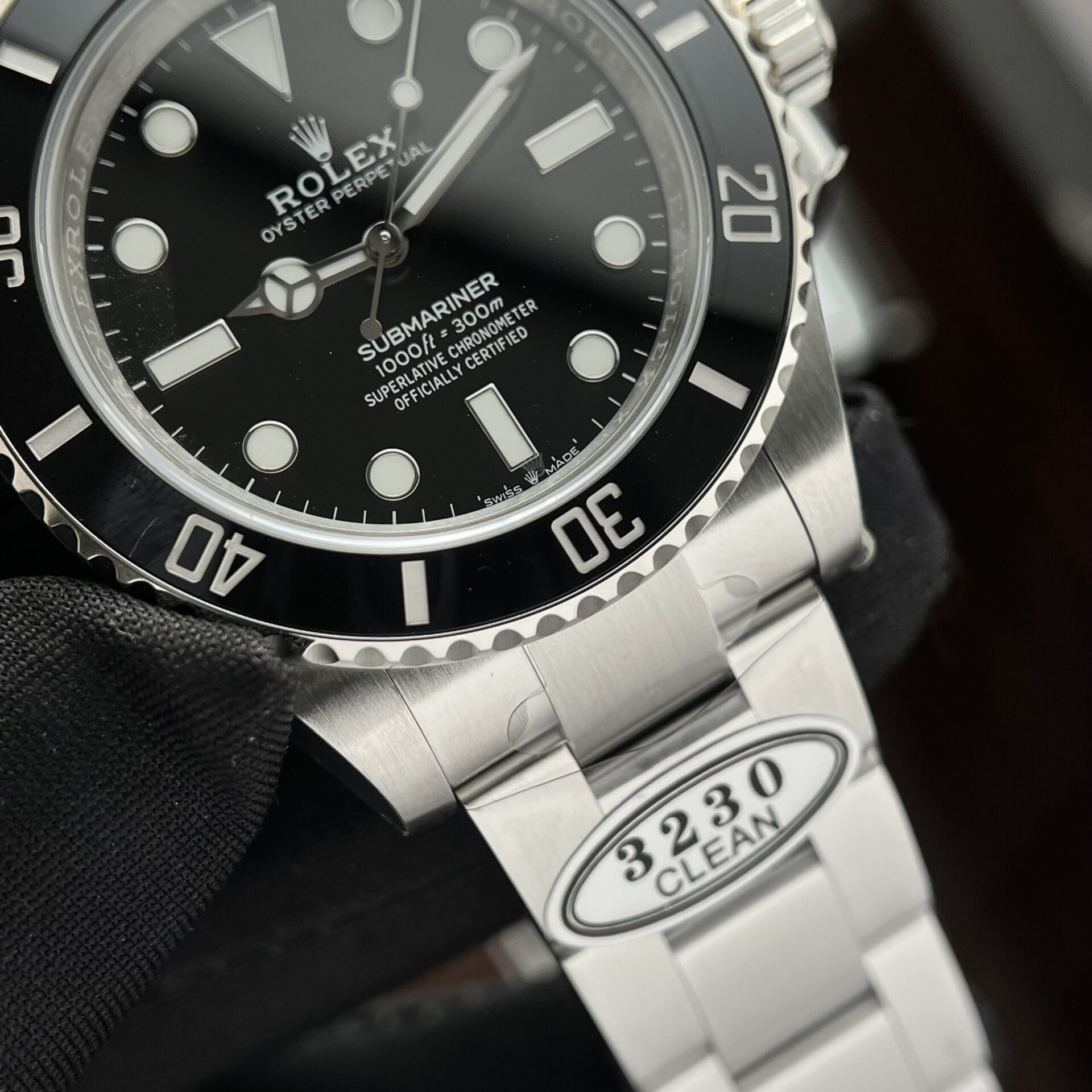 Rolex 1:1 Super Clone Submariner 41mm 124060 Black Dial
