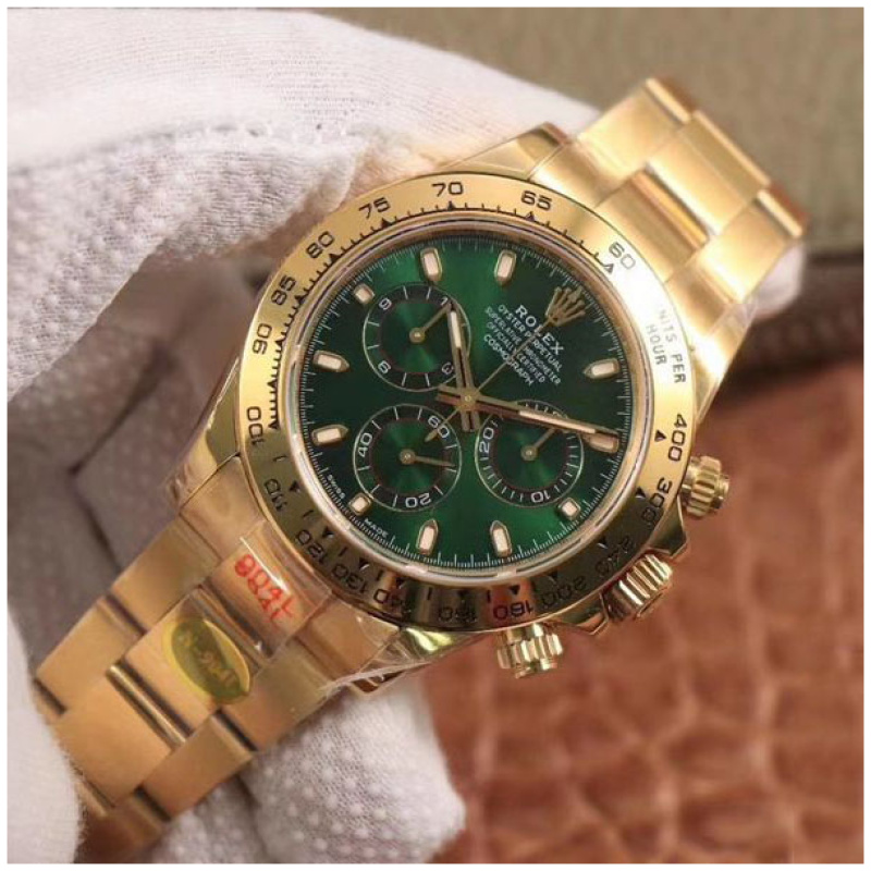 Rolex 1:1 Super Clone Daytona 40mm 116508 Green Dial