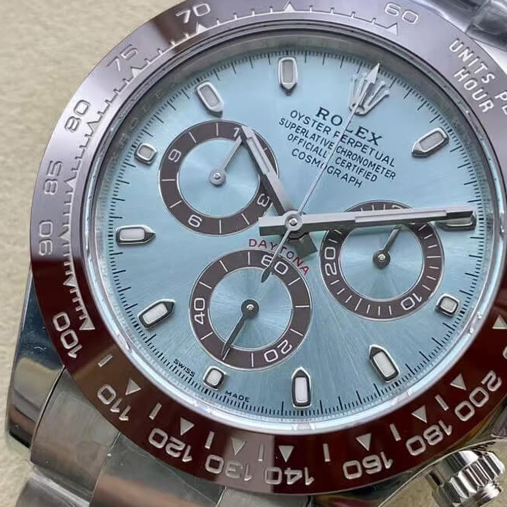 Rolex 1:1 Super Clone Daytona 50th Anniversary Edition 116506 LB Ice Blue Dial