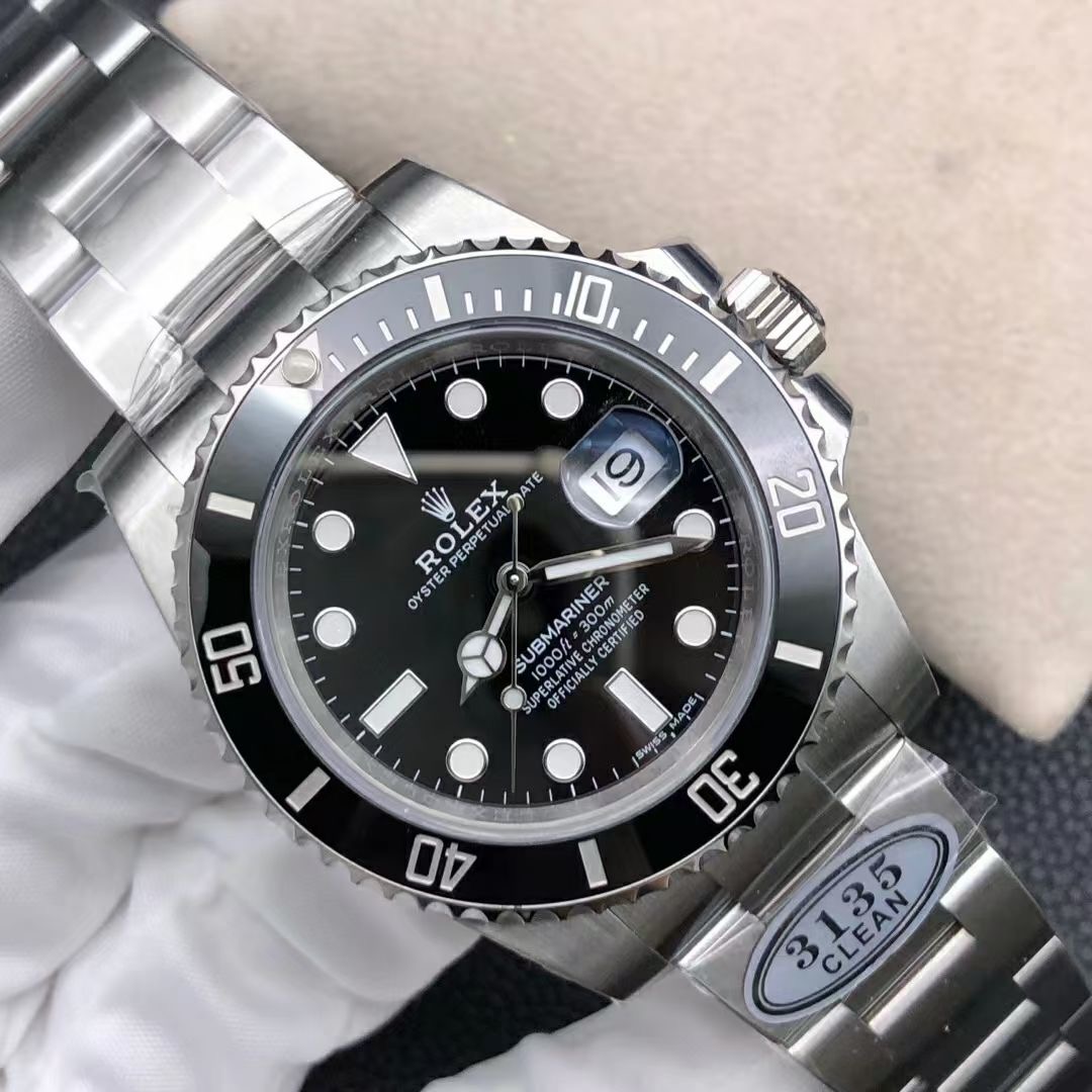 Rolex 1:1 Super Clone Submariner Date 41mm 126610LN Black Dial