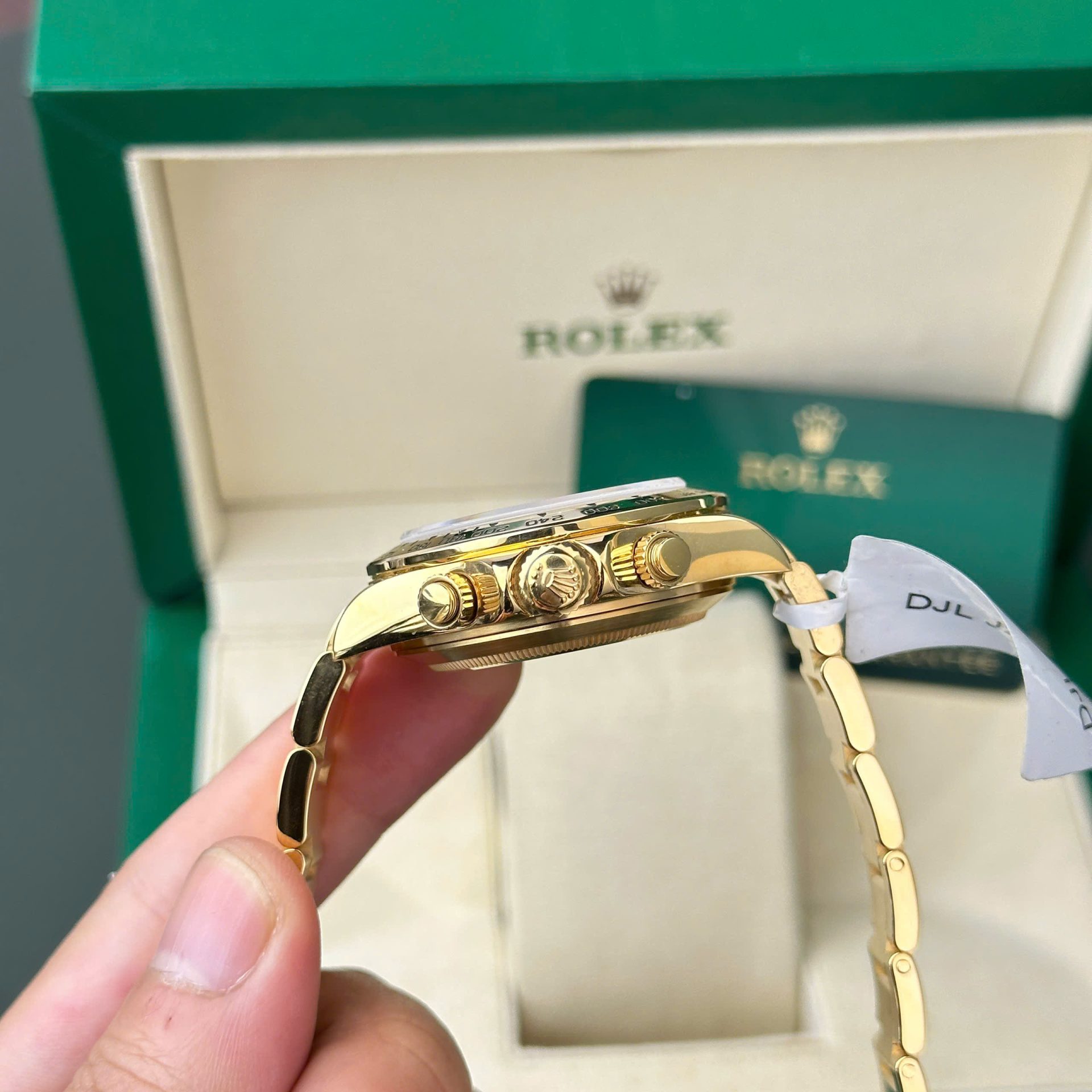 Rolex 1:1 Super Clone Daytona 40mm 116508 White Mother Of Pearl Diamond Dial