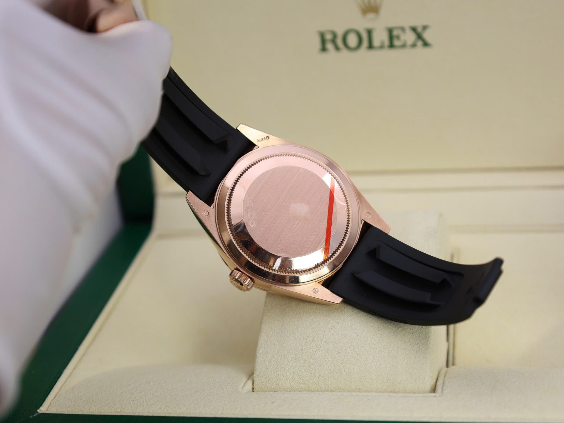 Rolex 1:1 Super Clone Sky-Dweller 42mm Oyster Flex 326235 Chocolate Dial
