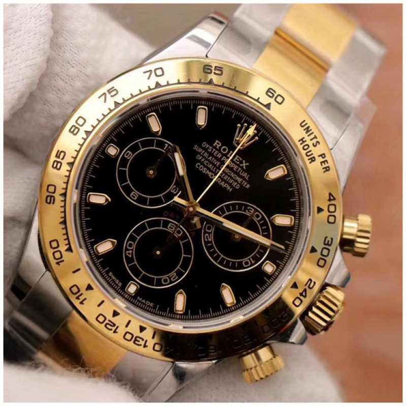 Rolex 1:1 Super Clone Daytona 40mm 116503 Black Dial