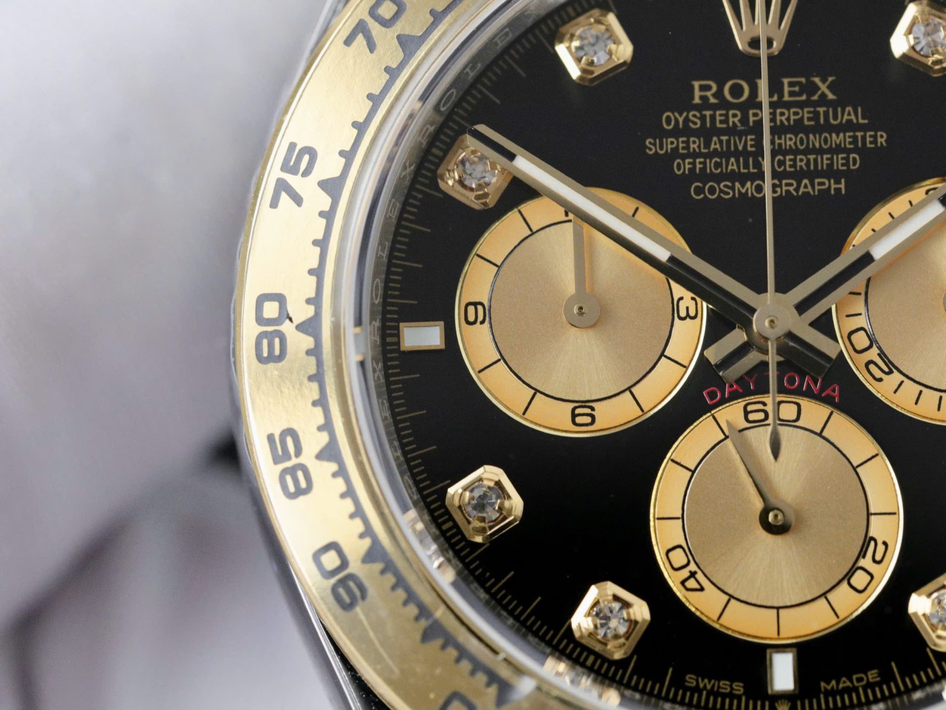 Rolex 1:1 Super Clone Cosmograph Daytona Oyster, 40 mm, Oystersteel and Yellow Gold 126503