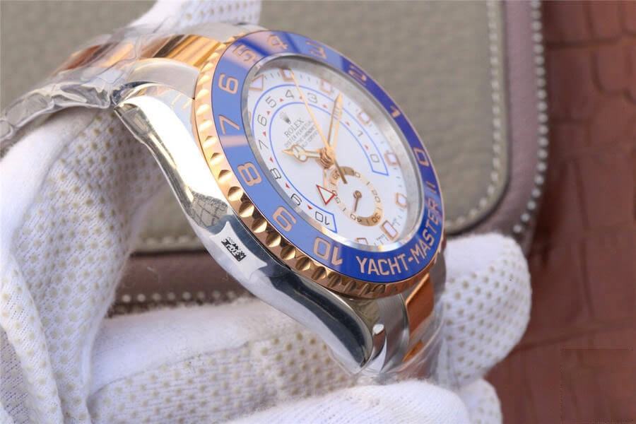 Rolex 1:1 Super Clone Yacht-Master II 44mm 116681 White Dial