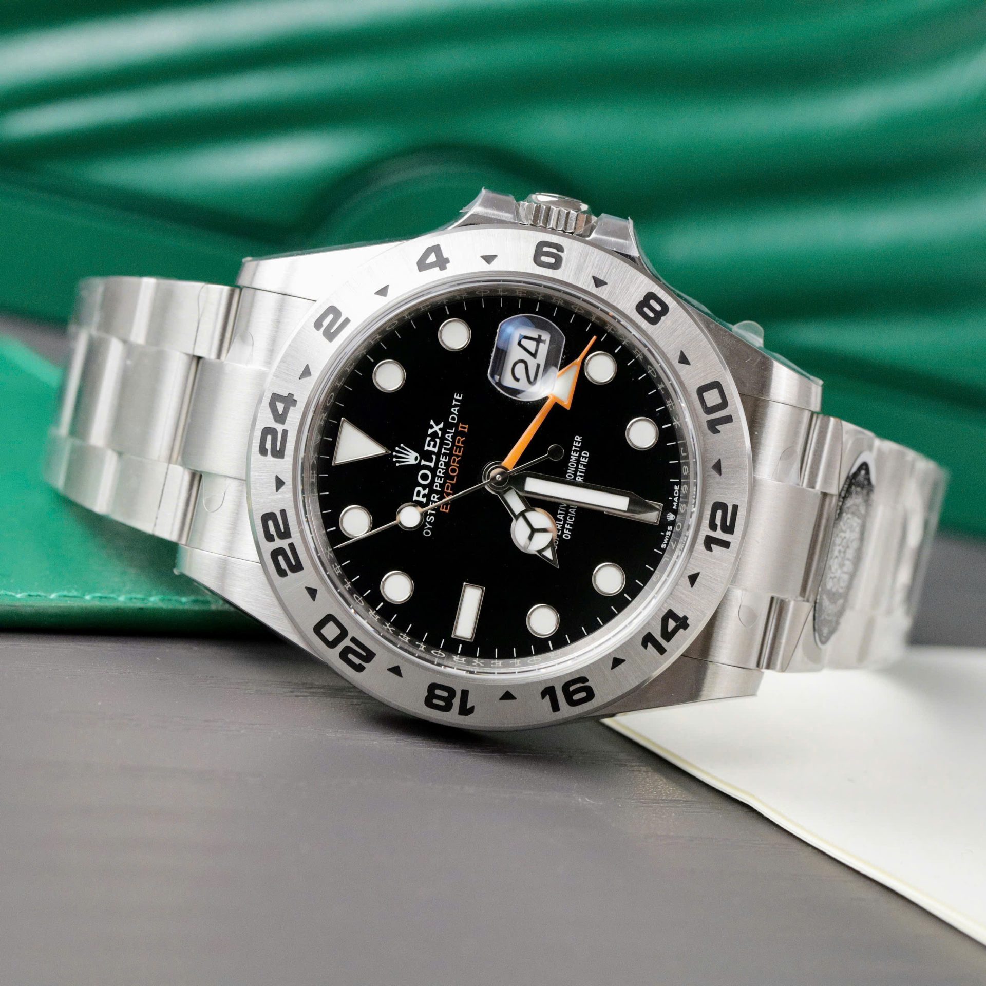 Rolex 1:1 Super Clone Explorer II 216570 42mm Black Dial