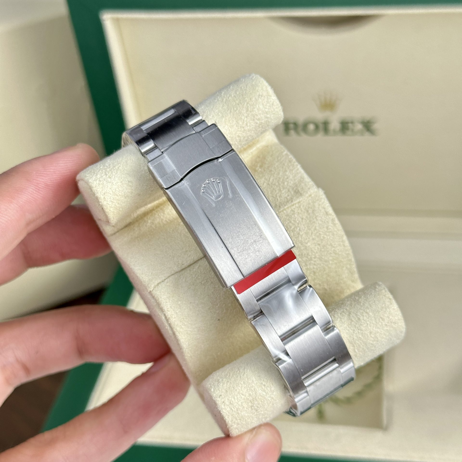 Rolex 1:1 Super Clone Oyster Perpetual Green Dial Domed Bezel 36mm 126000