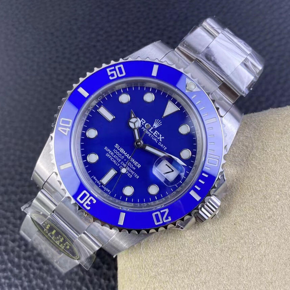 Rolex 1:1 Super Clone Submariner Date 40mm 116619LB Blue Dial