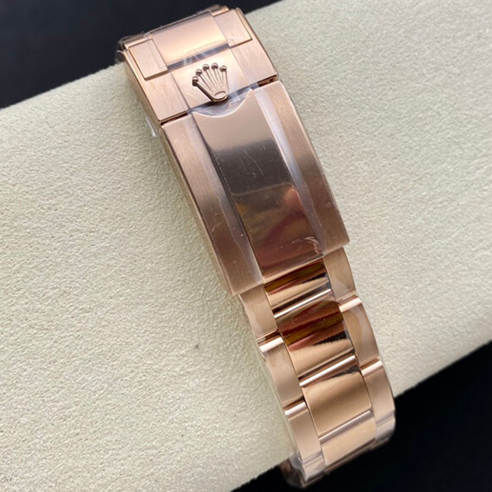 Rolex 1:1 Super Clone Daytona 40mm 116505 Pink Baguette Diamond Dial