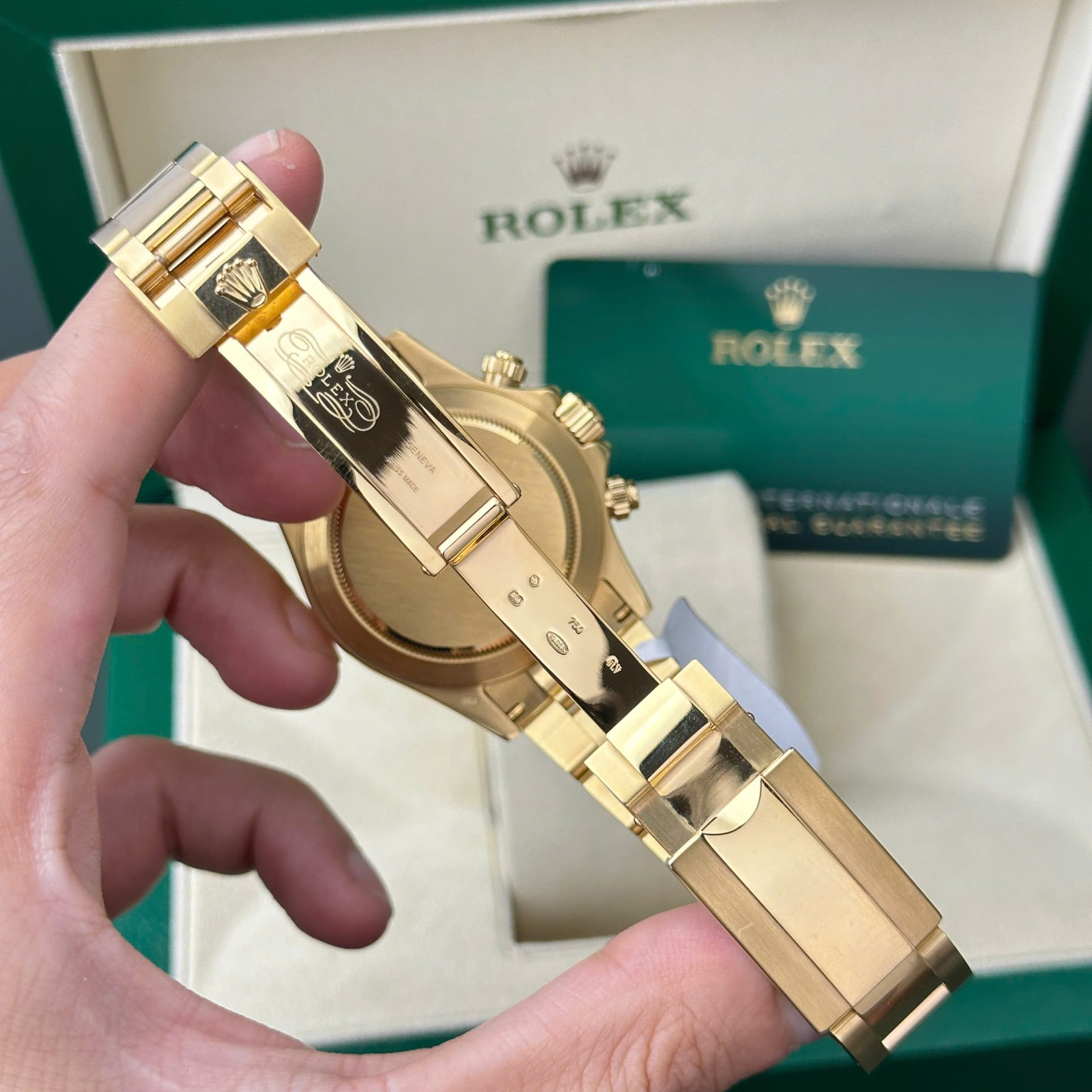 Rolex 1:1 Super Clone Daytona 40mm 116508 White Mother Of Pearl Diamond Dial