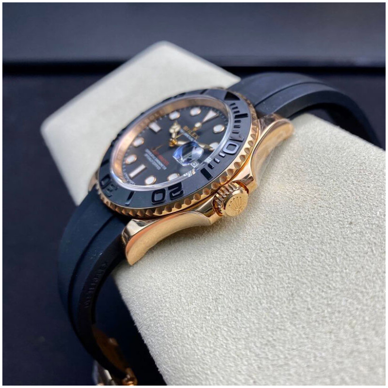 Rolex 1:1 Super Clone Yacht-Master 40mm 126655 Black Dial