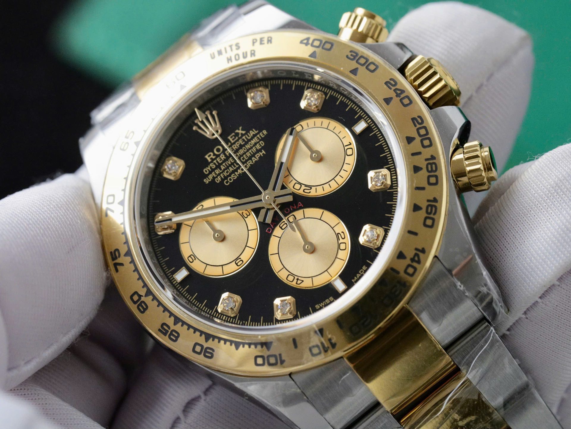 Rolex 1:1 Super Clone Cosmograph Daytona Oyster, 40 mm, Oystersteel and Yellow Gold 126503