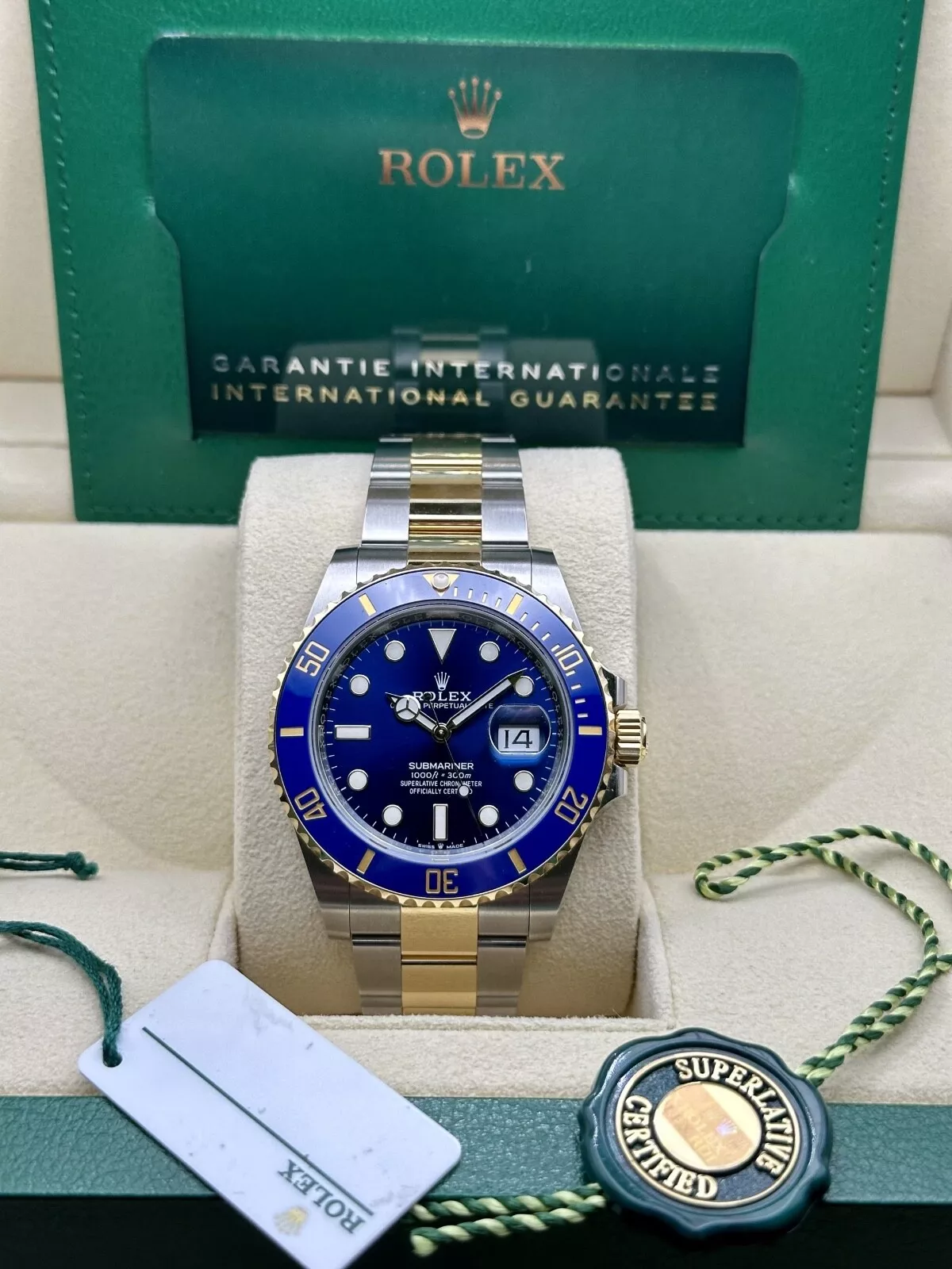 Rolex 1:1 Super Clone Submariner Date 41mm 126613LB Blue Dial