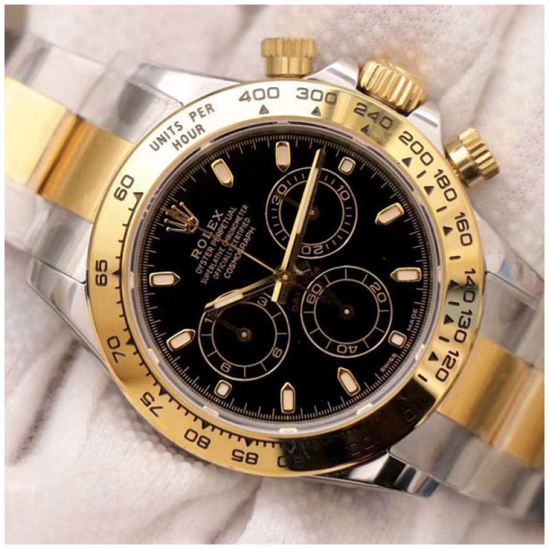Rolex 1:1 Super Clone Daytona 40mm 116503 Black Dial