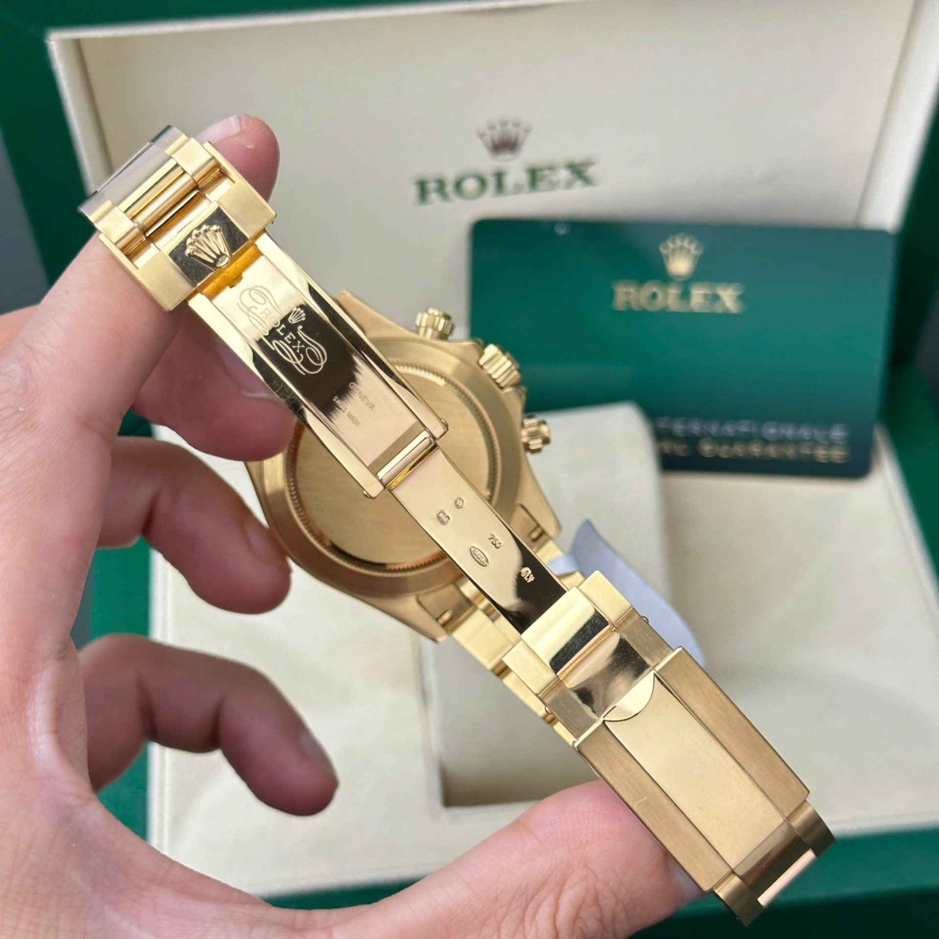 Rolex 1:1 Super Clone Daytona 40mm 116508 White Mother Of Pearl Diamond Dial