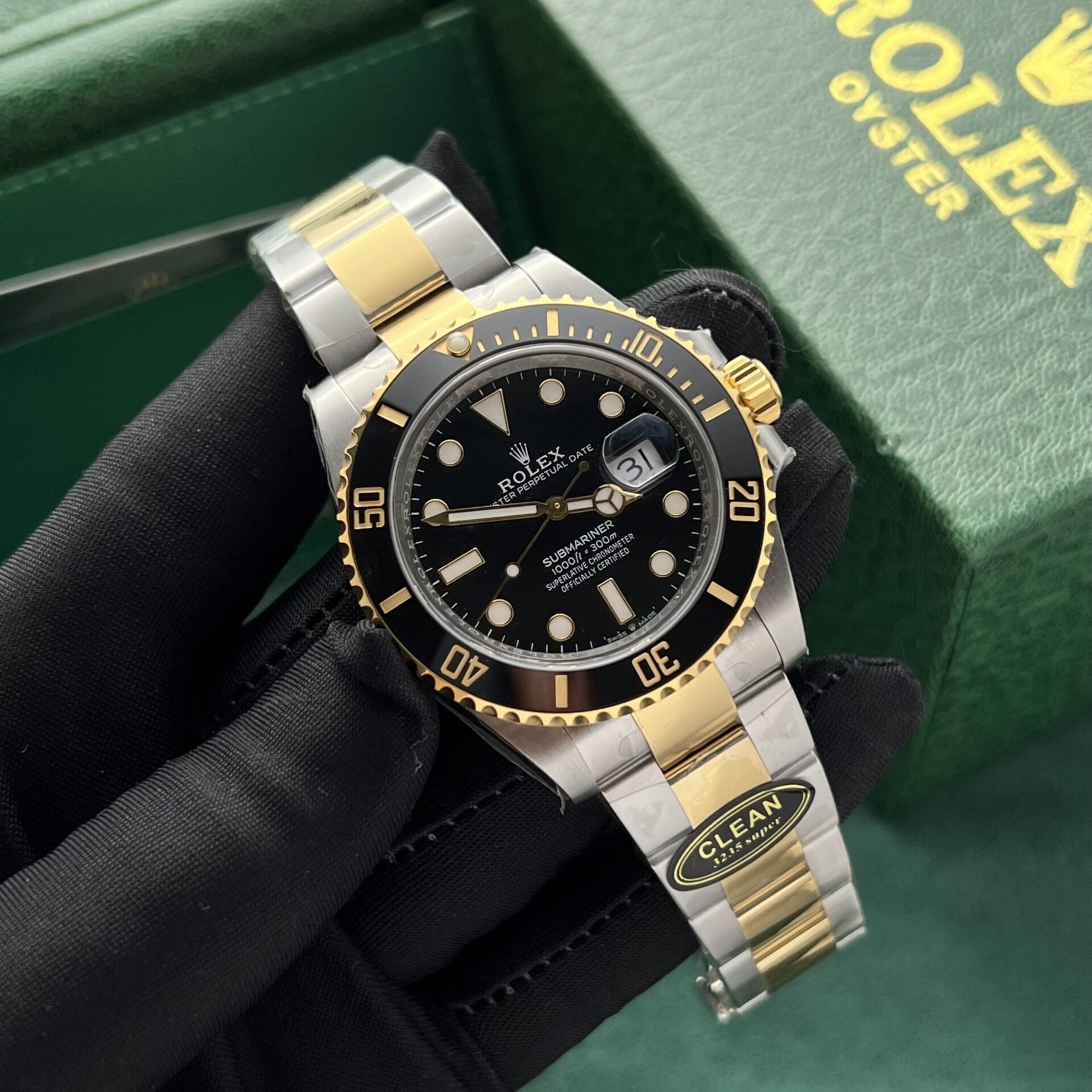 Rolex 1:1 Super Clone Submariner Date 40mm 116613LN Black Dial