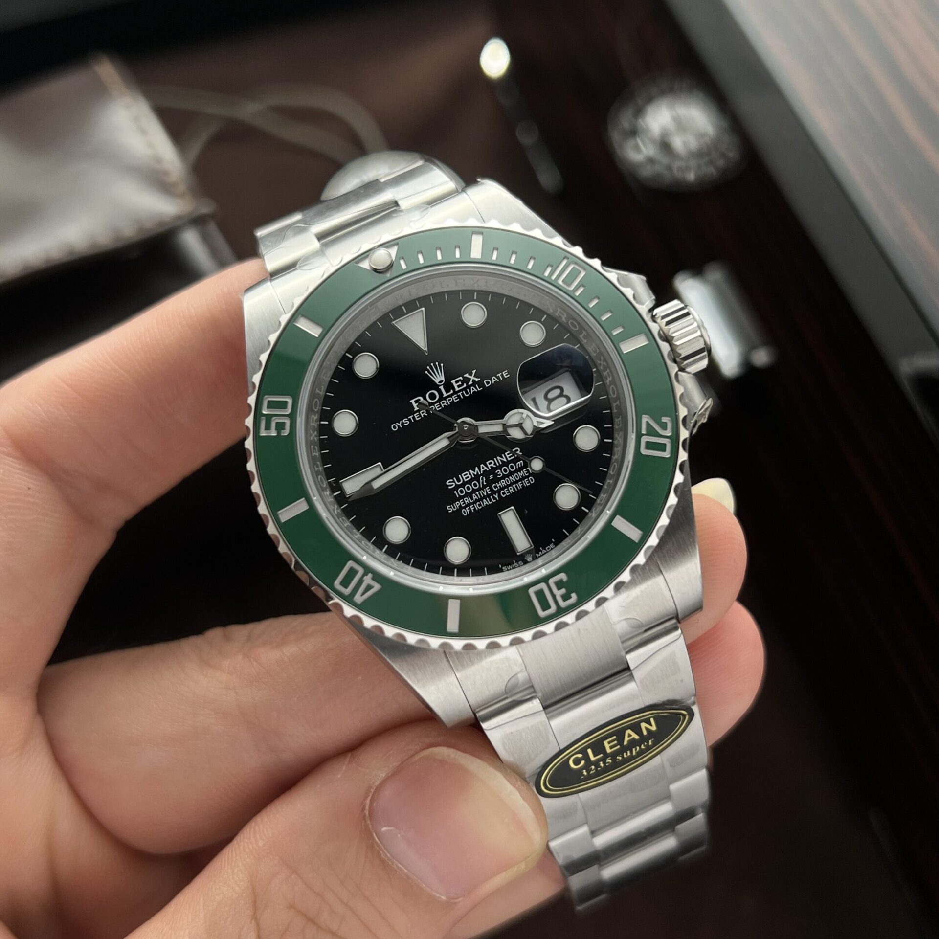 Rolex 1:1 Super Clone Submariner Date 41mm 126610LV Black Dial