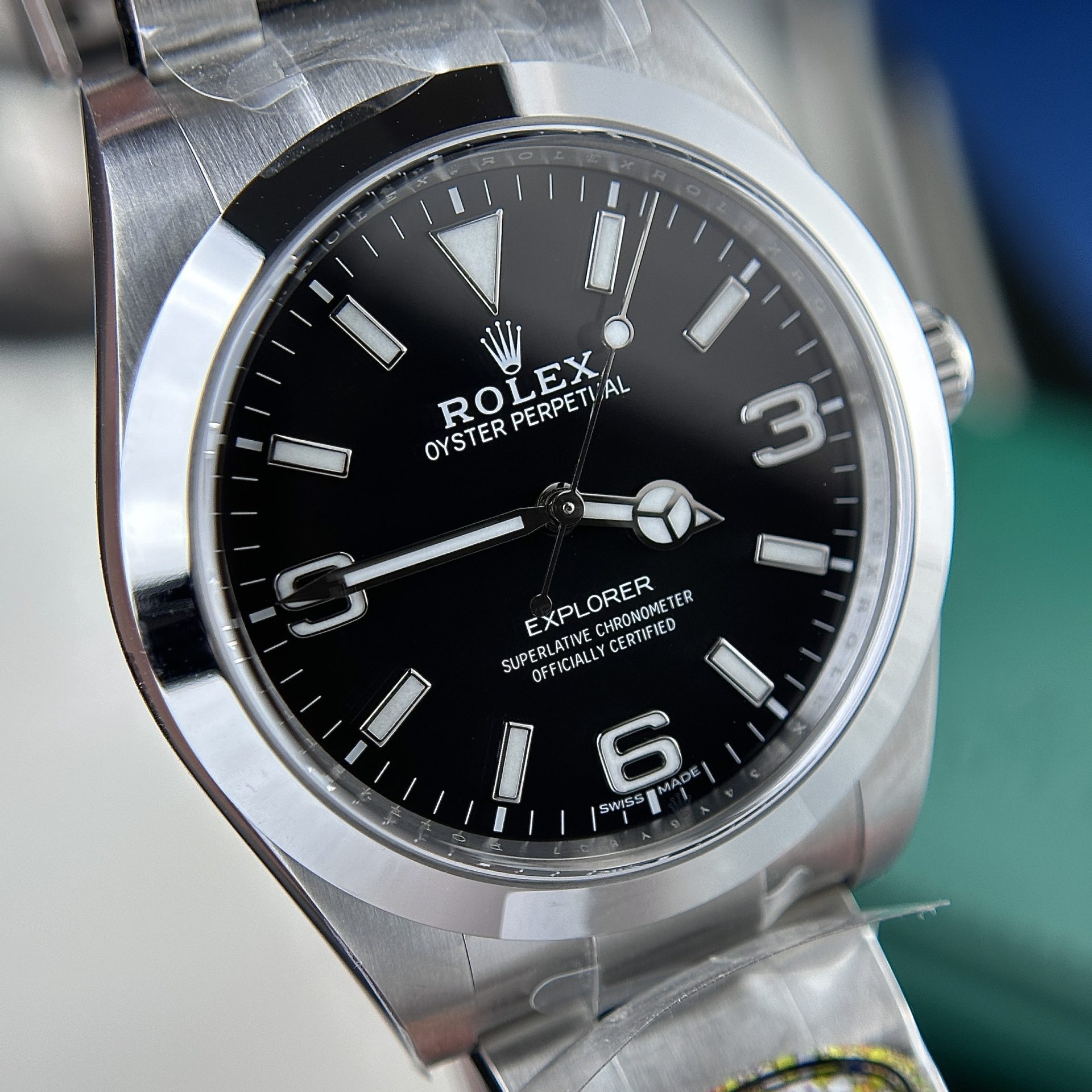 Rolex 1:1 Super Clone Rolex Explorer Oyster, 40 mm, Oystersteel 224270-0001