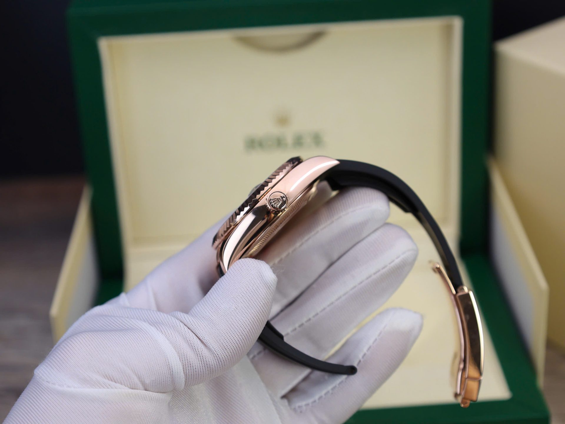 Rolex 1:1 Super Clone Sky-Dweller Oyster, 42 mm, Everose gold m336235-0002