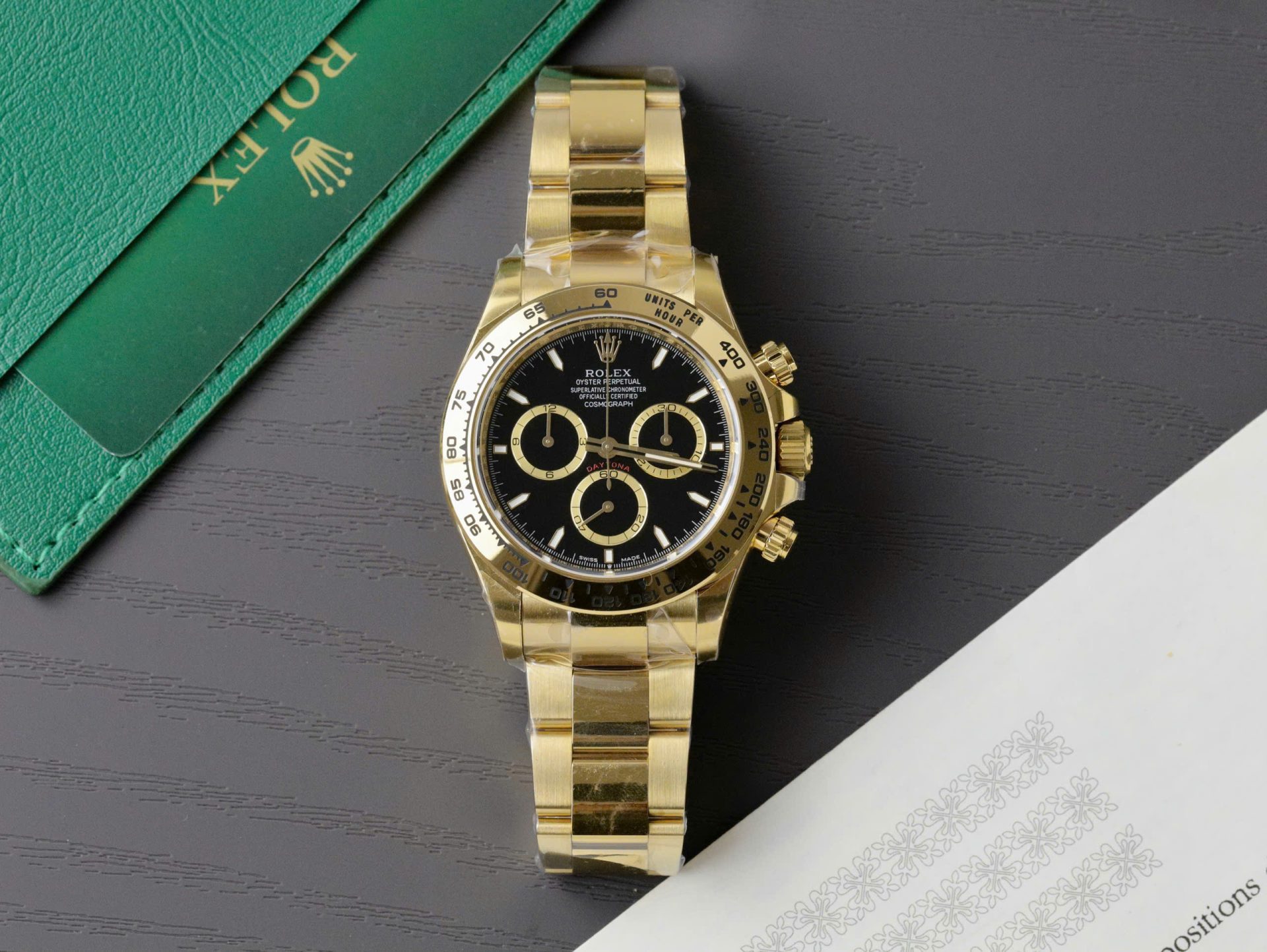 Rolex 1:1 Super Clone Cosmograph Daytona Oyster, 40 mm, Oystersteel and yellow gold m126508-0004