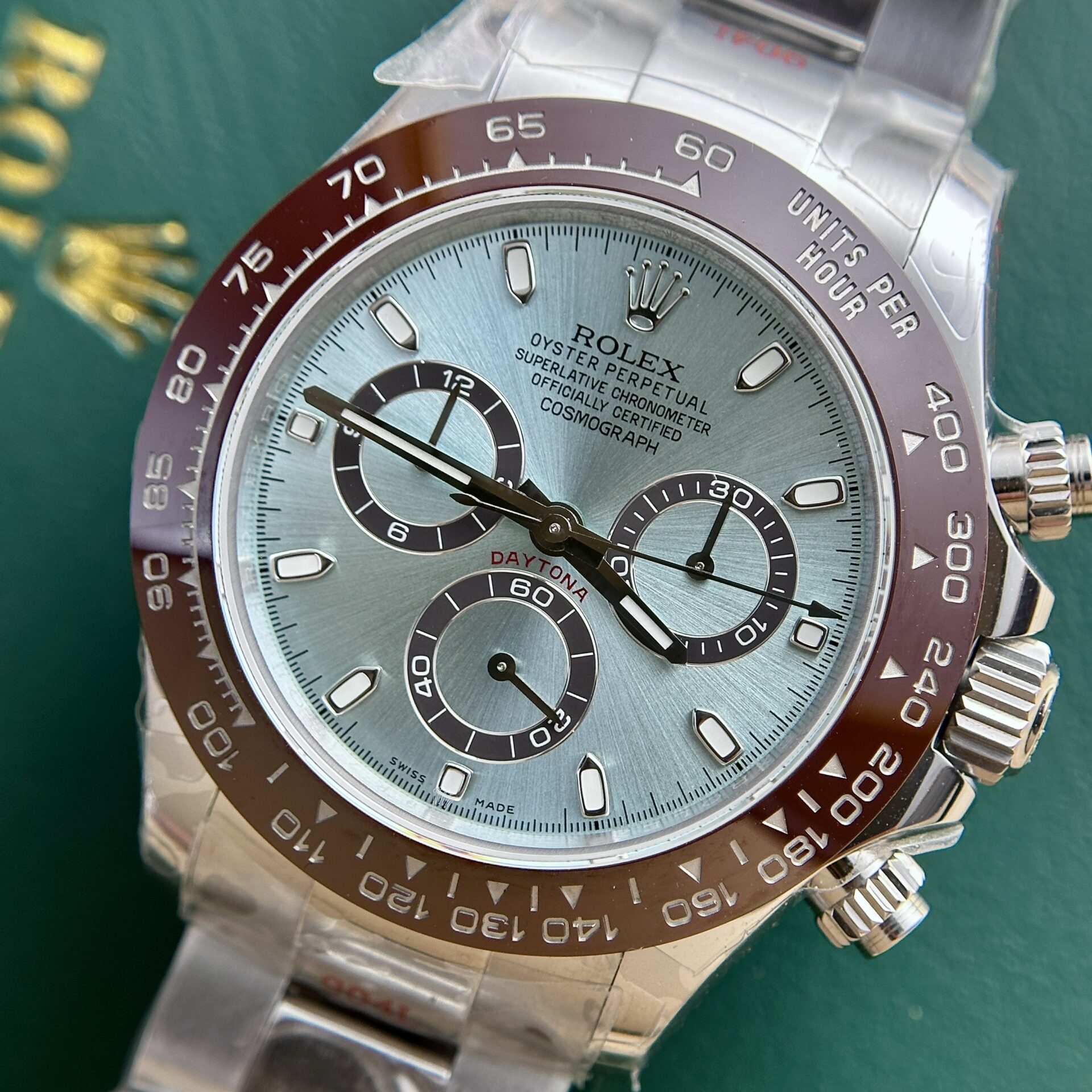 Rolex 1:1 Super Clone Cosmograph Daytona Oyster, 40 mm, platinum m126506-0001