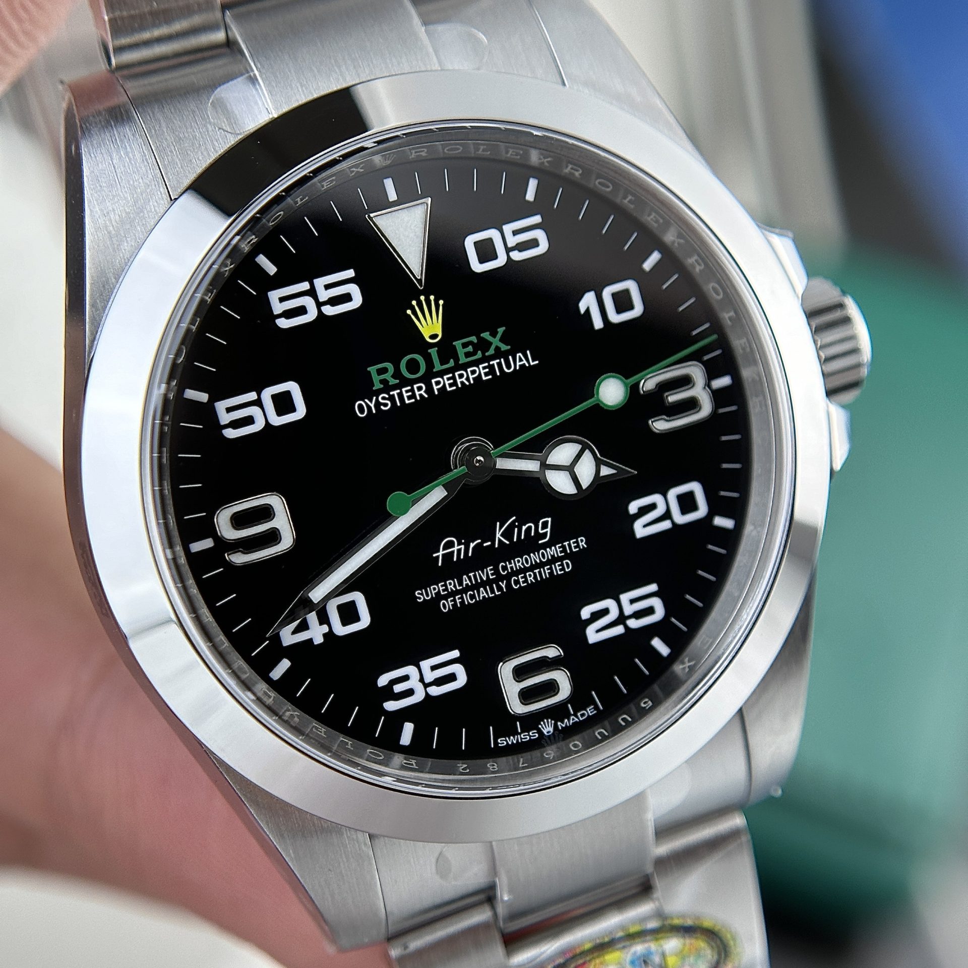 Rolex 1:1 Super Clone Air-King 40mm 126900 Black Dial