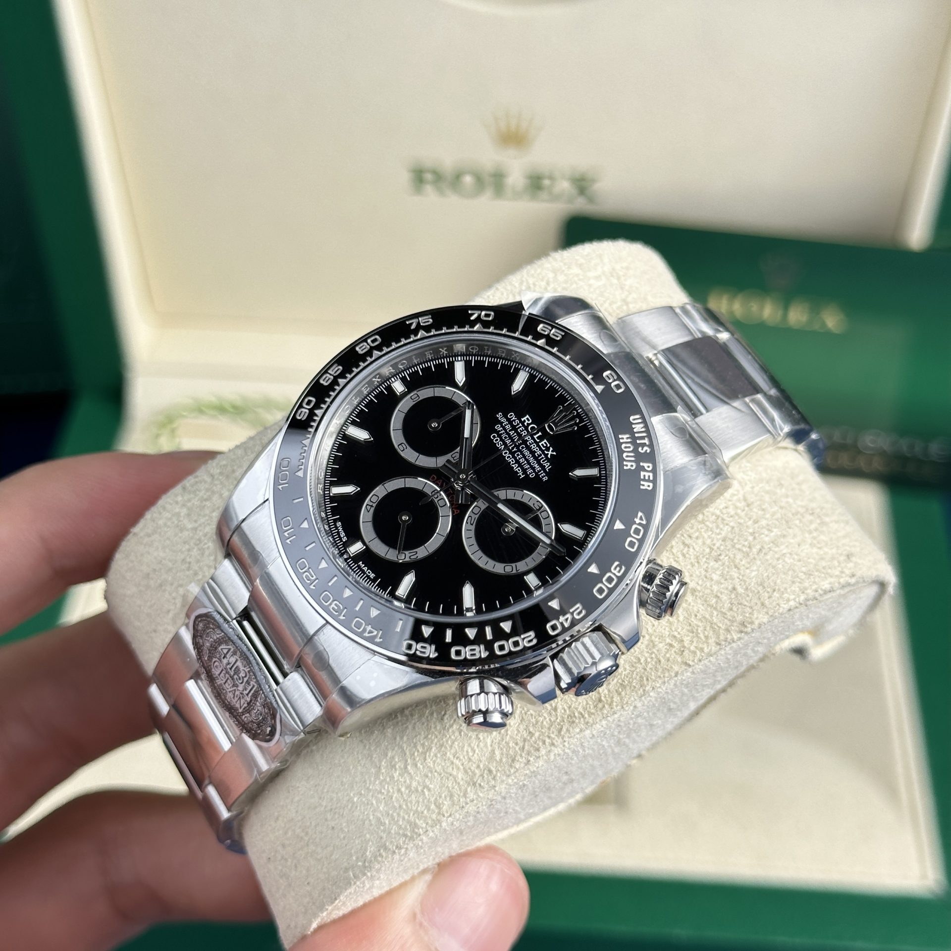 Rolex 1:1 Super Clone Cosmograph Daytona watch Oyster, 40 mm, Oystersteel m126500ln