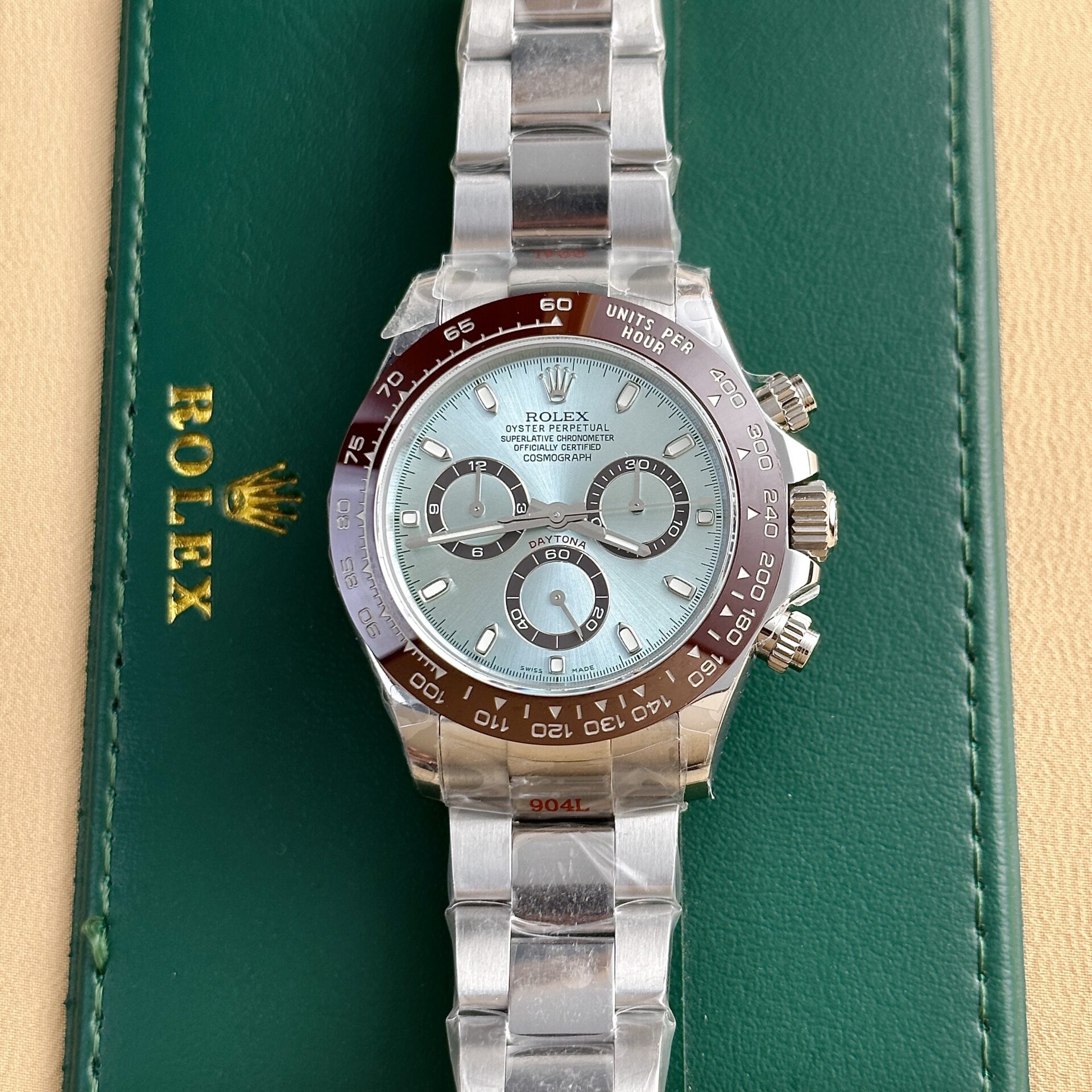 Rolex 1:1 Super Clone Cosmograph Daytona Oyster, 40 mm, platinum m126506-0001