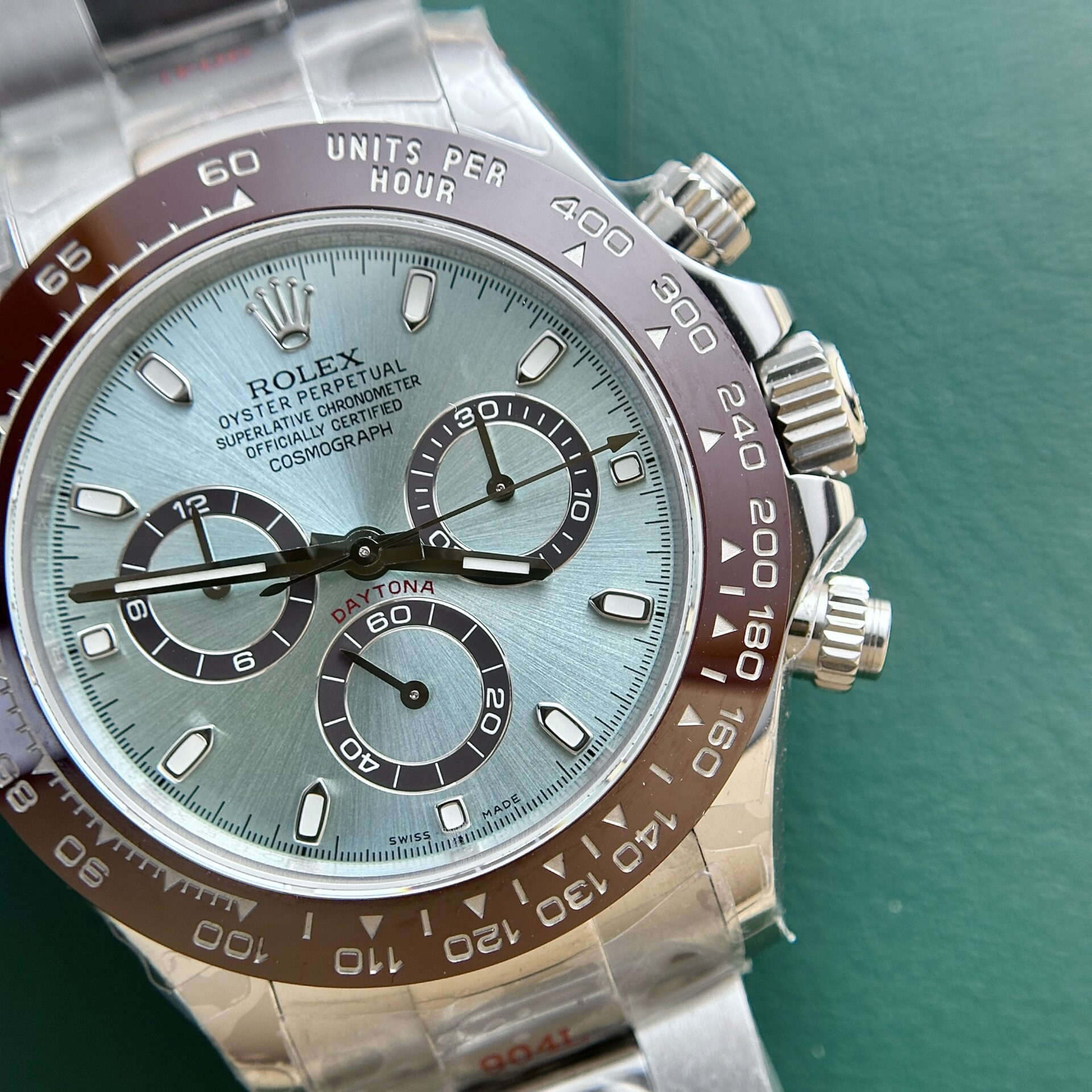 Rolex 1:1 Super Clone Cosmograph Daytona Oyster, 40 mm, platinum m126506-0001