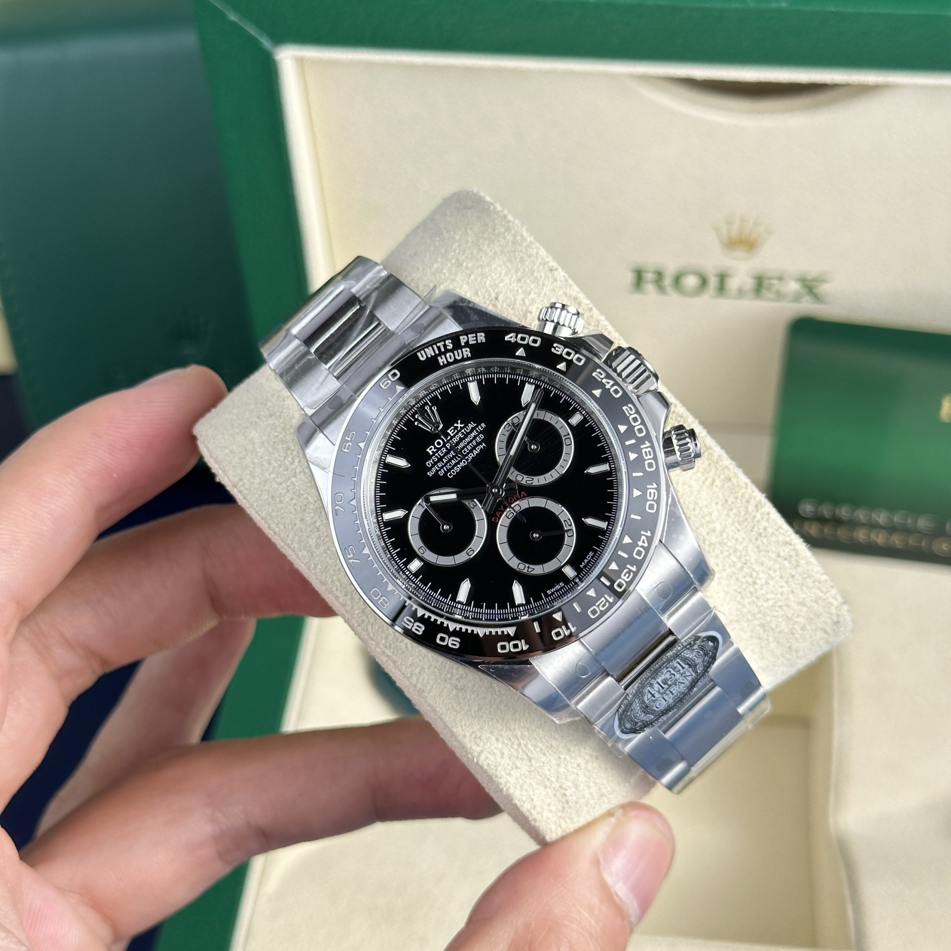 Rolex 1:1 Super Clone Cosmograph Daytona watch Oyster, 40 mm, Oystersteel m126500ln