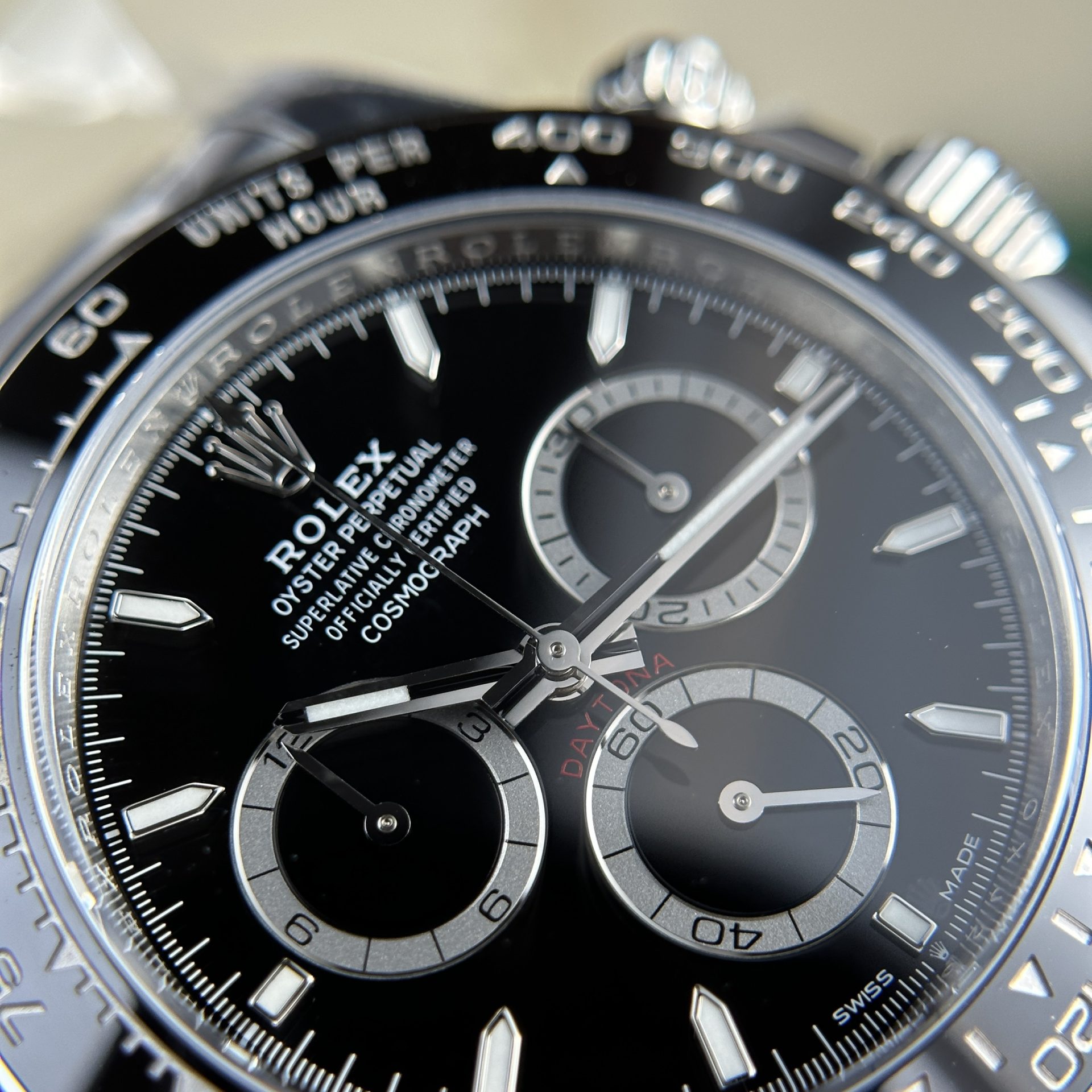 Rolex 1:1 Super Clone Cosmograph Daytona watch Oyster, 40 mm, Oystersteel m126500ln