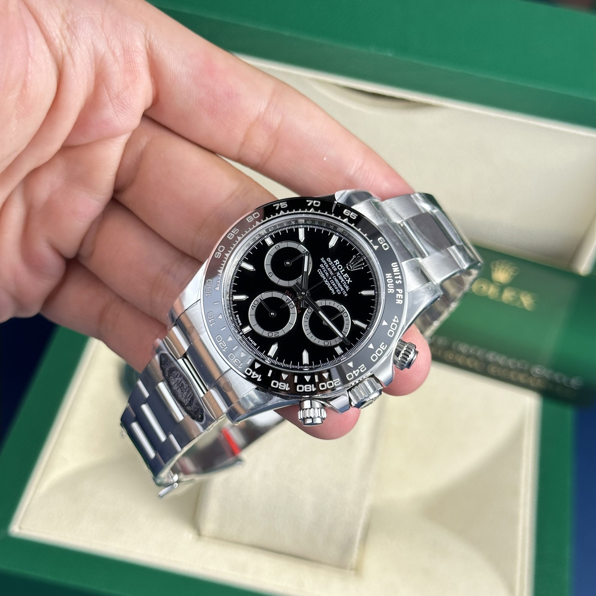 Rolex 1:1 Super Clone Cosmograph Daytona watch Oyster, 40 mm, Oystersteel m126500ln