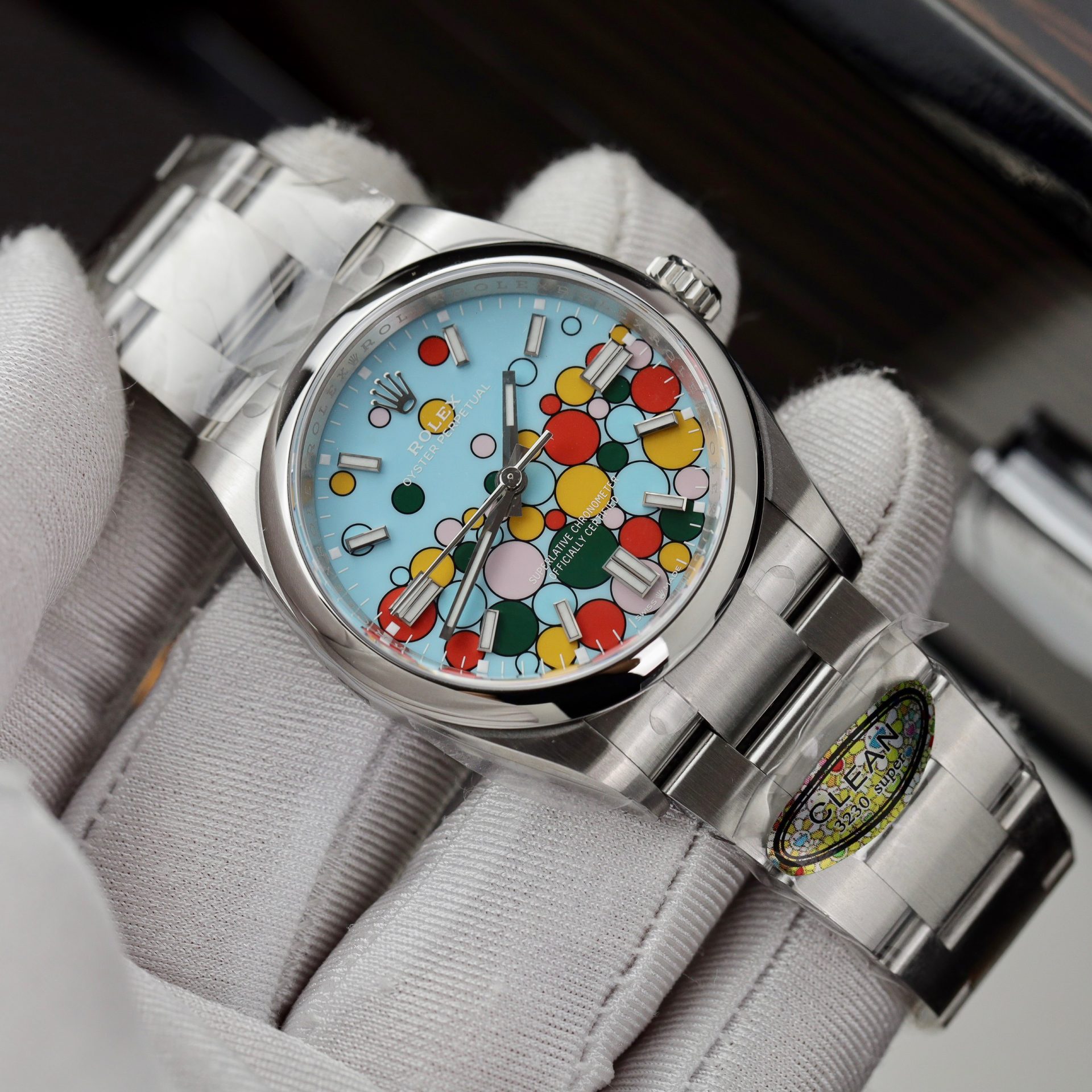 Rolex 1:1 Super Clone Oyster Perpetual 41 mm Oystersteel m124300-0008