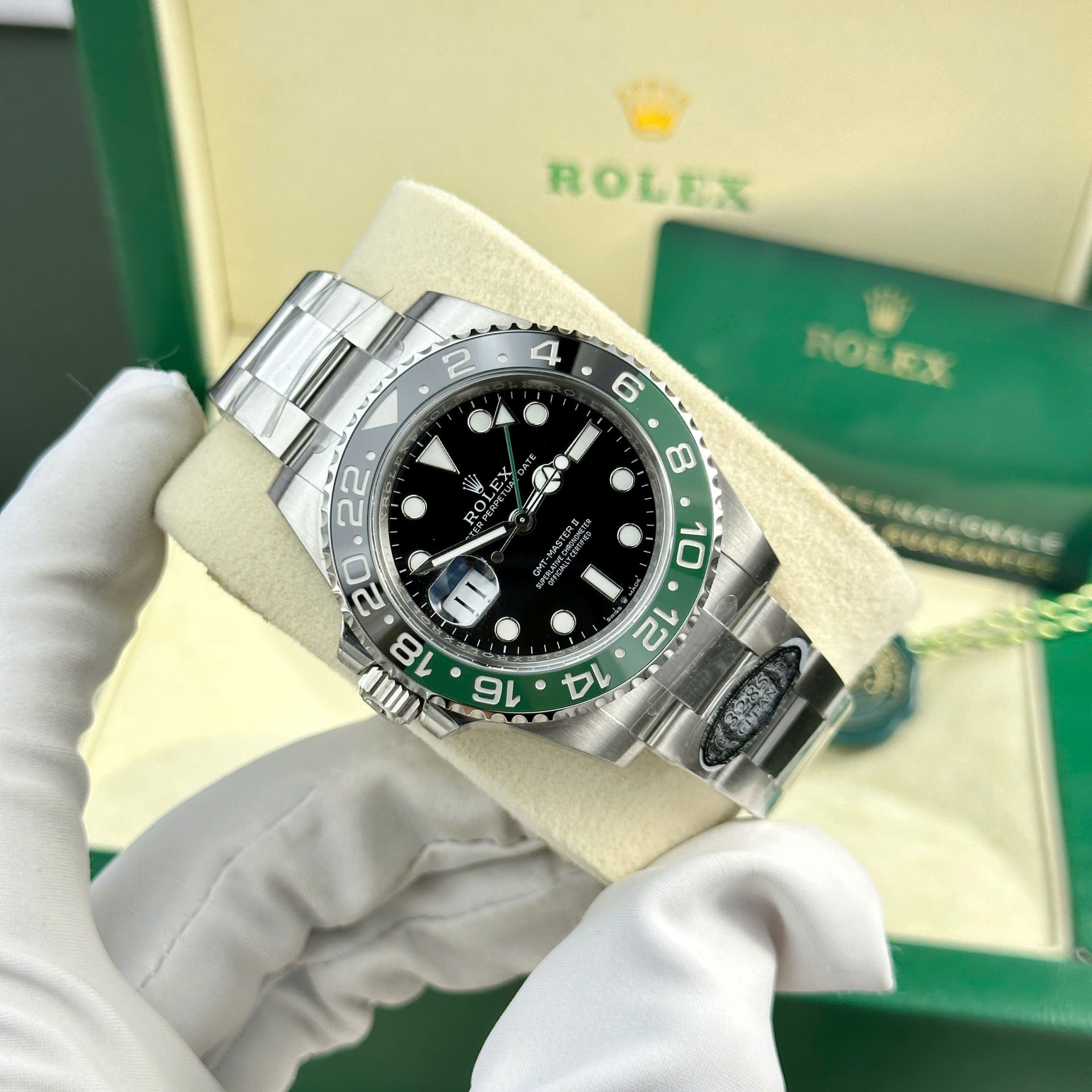 Rolex 1:1 Super Clone GMT-Master II 2022 Oyster 40 mm Oystersteel M126720VTNR-0001