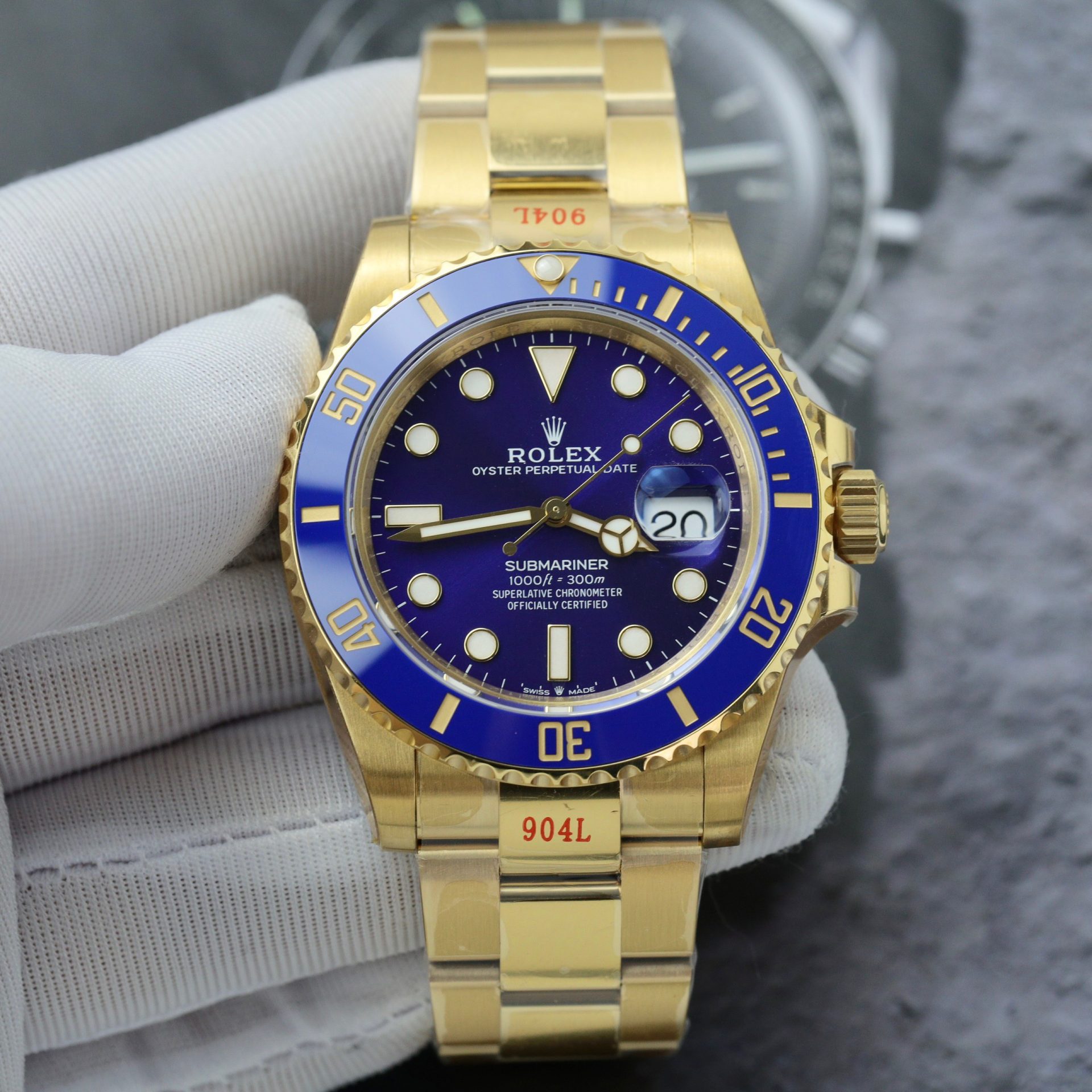 Rolex 1:1 Super Clone Submariner Date 41mm 126618LB Blue Dial