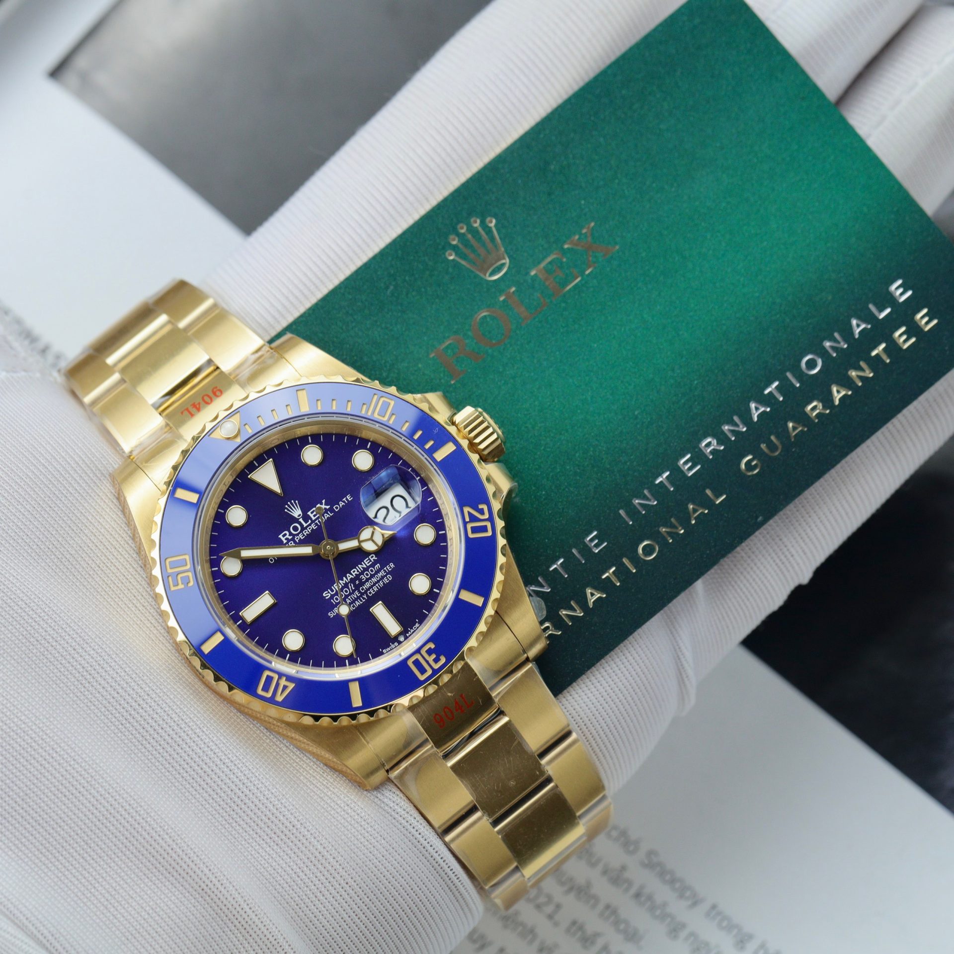 Rolex 1:1 Super Clone Submariner Date 41mm 126618LB Blue Dial