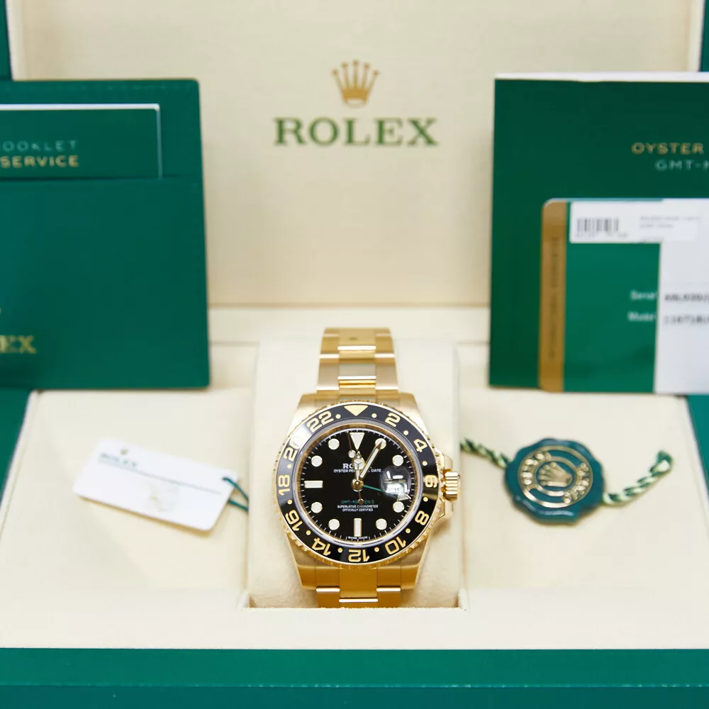 Rolex 1:1 Super Clone GMT-Master II 40mm 116718 Black Dial
