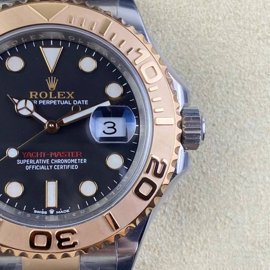 Rolex 1:1 Super Clone Yacht-Master 40mm 126621 Black Dial