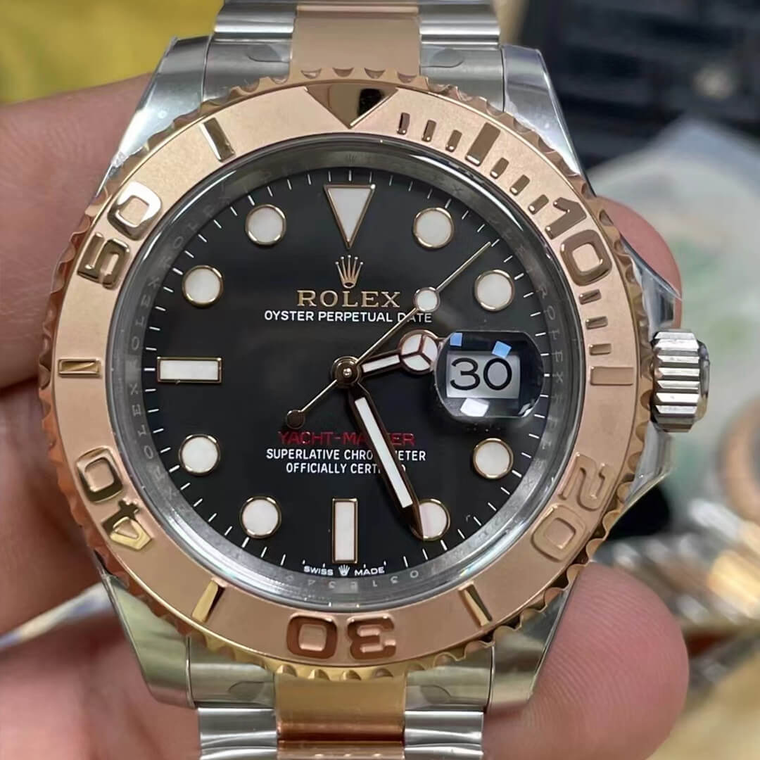 Rolex 1:1 Super Clone Yacht-Master 40mm 126621 Black Dial