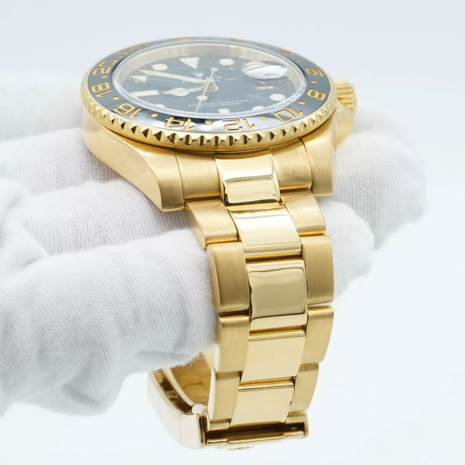 Rolex 1:1 Super Clone GMT-Master II 40mm 116718 Black Dial