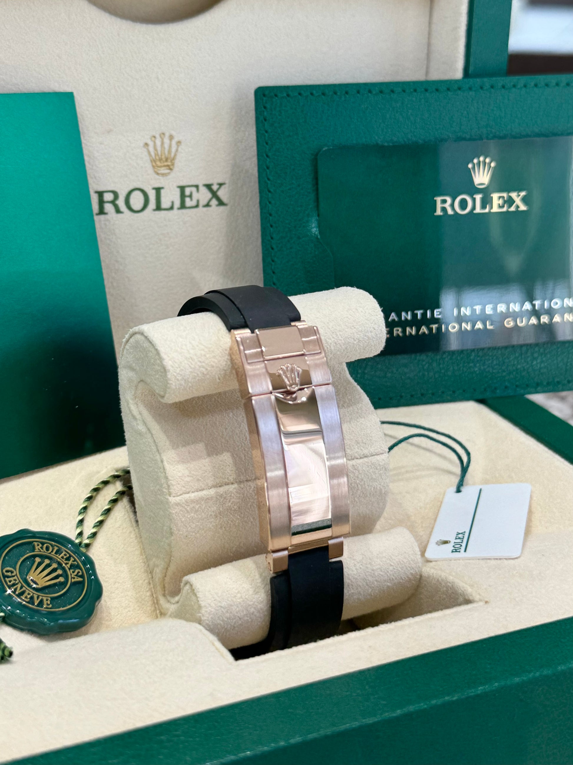 Rolex 1:1 Super Clone Yacht-Master 40mm Oyster Flex 126655 Diamond Dial