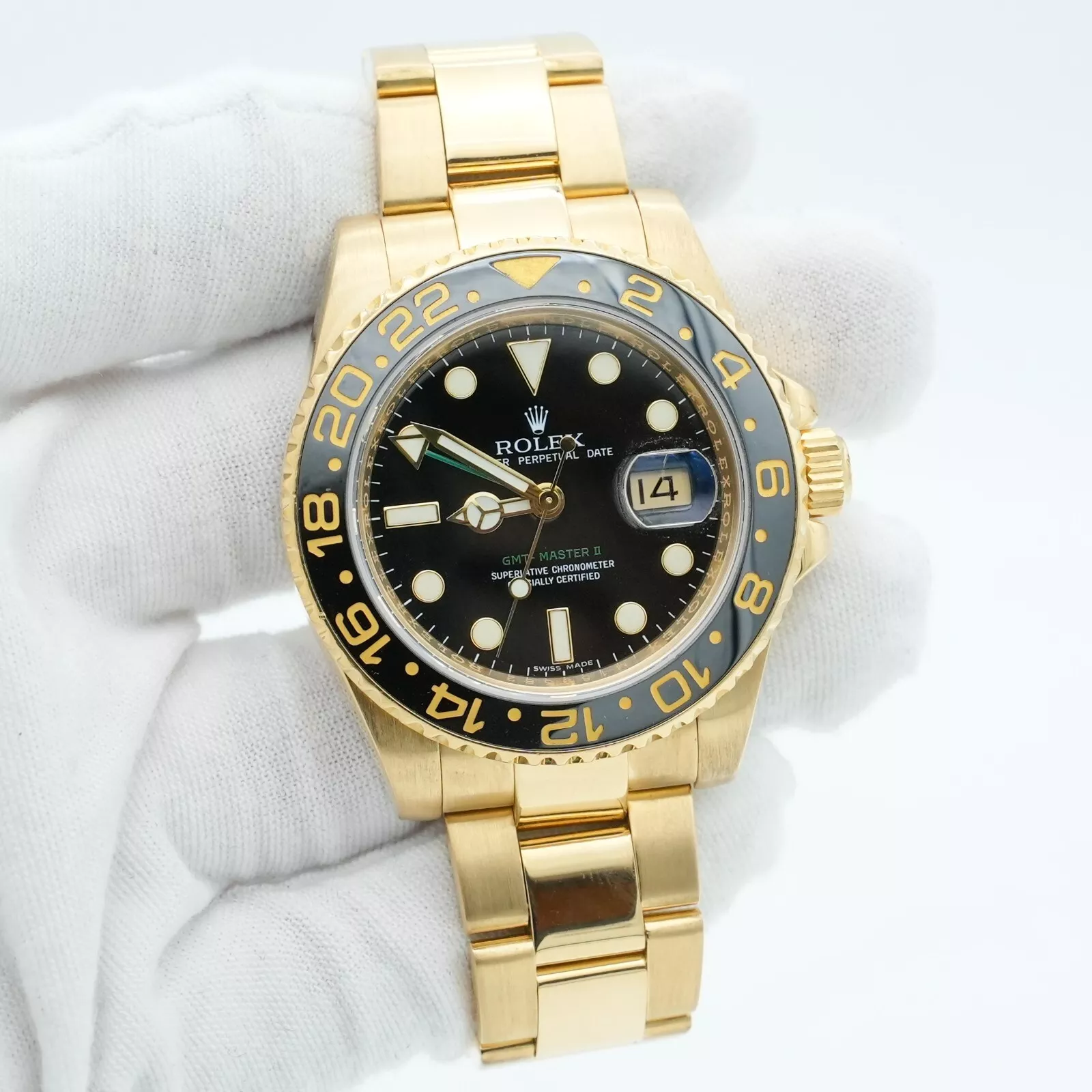 Rolex 1:1 Super Clone GMT-Master II 40mm 116718 Black Dial