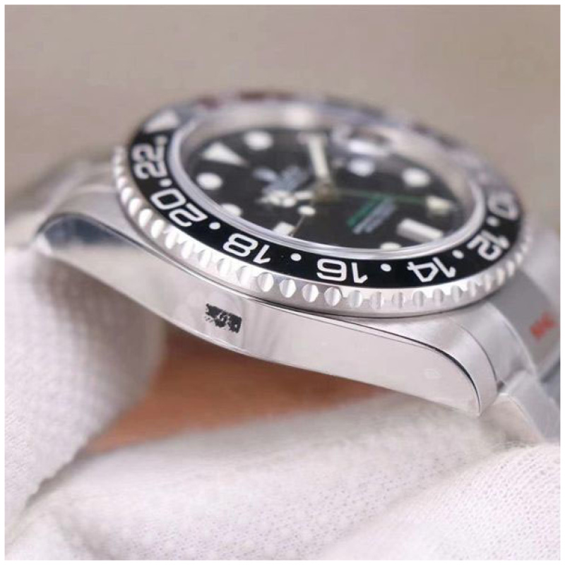 Rolex 1:1 Super Clone GMT-Master II 40mm 116710LN Black Dial