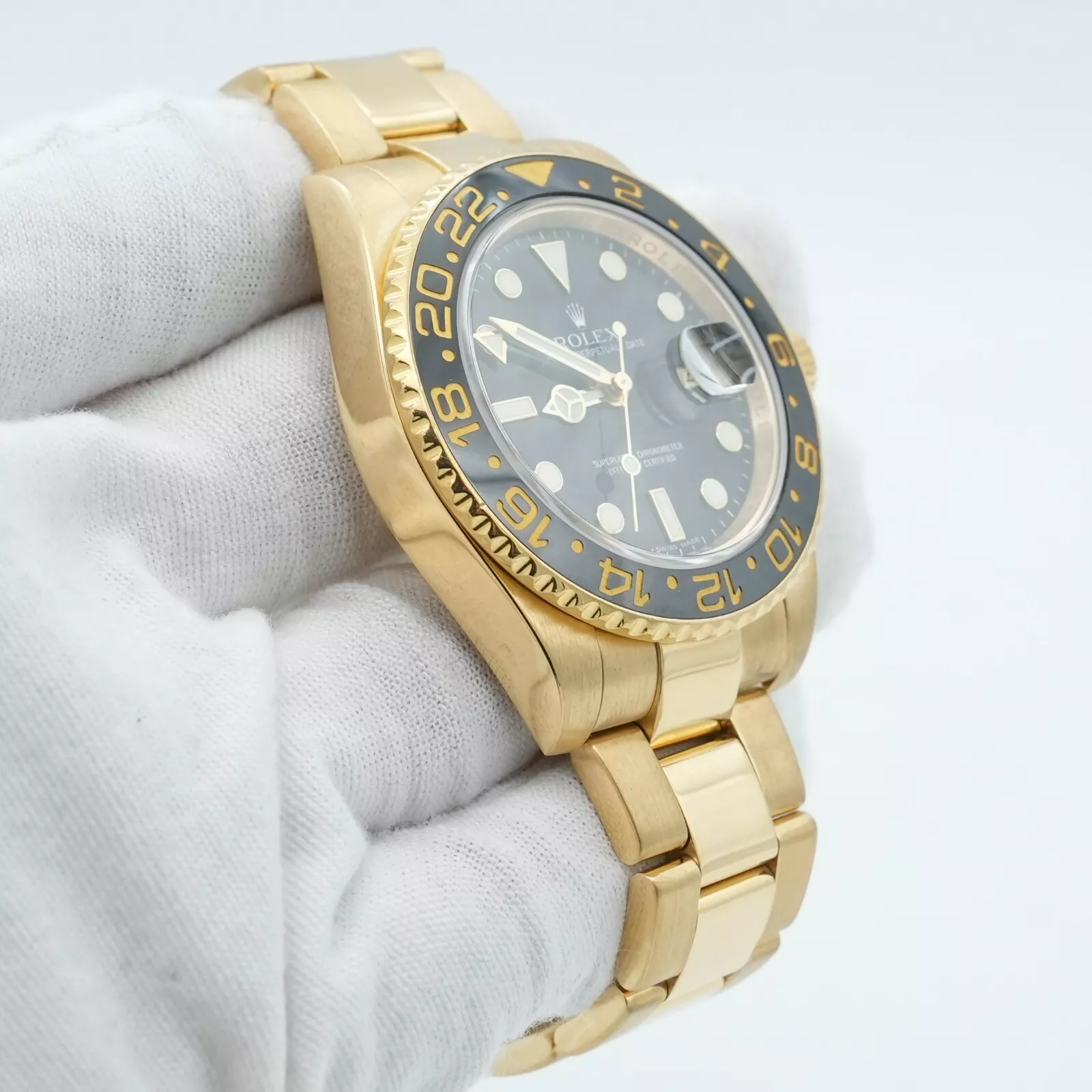 Rolex 1:1 Super Clone GMT-Master II 40mm 116718 Black Dial