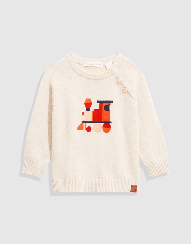 Country Road Train Knit