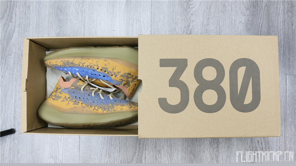 2020 Yeezy Boost 380 “Blue Oat None Reflective
